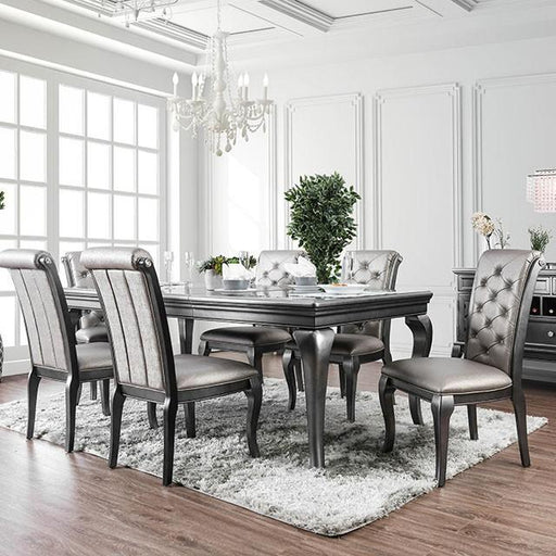 Amina Gray Dining Table - Olympia Furniture (Saint George, Utah)