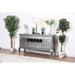Amina Gray Server - Olympia Furniture (Saint George, Utah)