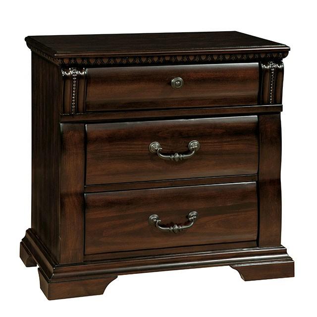 BURLEIGH Cherry Night Stand - Olympia Furniture (Saint George, Utah)