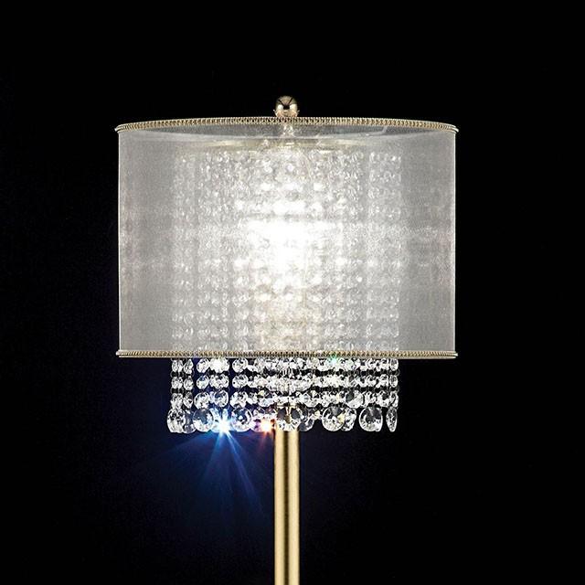 Ana Gold Ceiling, Floor & Table Lamp - Olympia Furniture (Saint George, Utah)