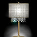 Ana Gold Ceiling, Floor & Table Lamp - Olympia Furniture (Saint George, Utah)
