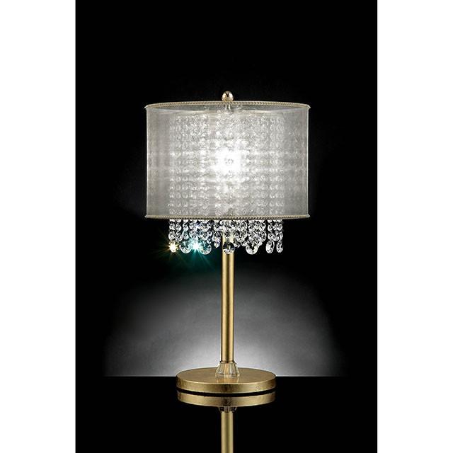 Ana Gold Ceiling, Floor & Table Lamp - Olympia Furniture (Saint George, Utah)