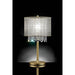 Ana Gold Ceiling, Floor & Table Lamp - Olympia Furniture (Saint George, Utah)
