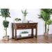 Annabel Walnut Sofa Table - Olympia Furniture (Saint George, Utah)