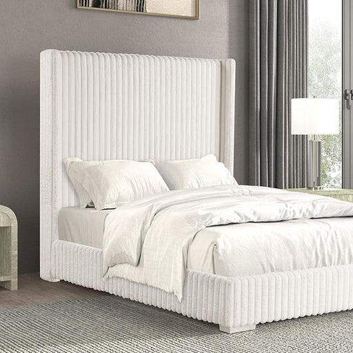 Cadwell E.King, Queen, & Full Bed White, Gray, & Black - Olympia Furniture (Saint George, Utah)