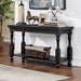 CALANDRA Sofa Table, Antique Black - Olympia Furniture (Saint George, Utah)