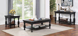 CALANDRA Sofa Table, Antique Black - Olympia Furniture (Saint George, Utah)