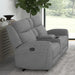 Antonius Manual Recliner Loveseat w/ Console - Olympia Furniture (Saint George, Utah)
