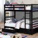 California Iv Black, Walnut, Gray, & White Twin/Twin Bunk Bed - Olympia Furniture (Saint George, Utah)