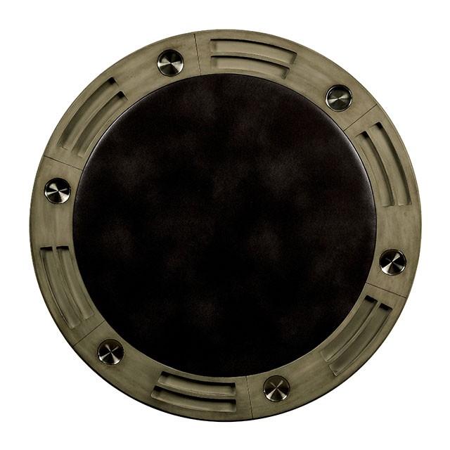 YELENA Gray Game Table - Olympia Furniture (Saint George, Utah)