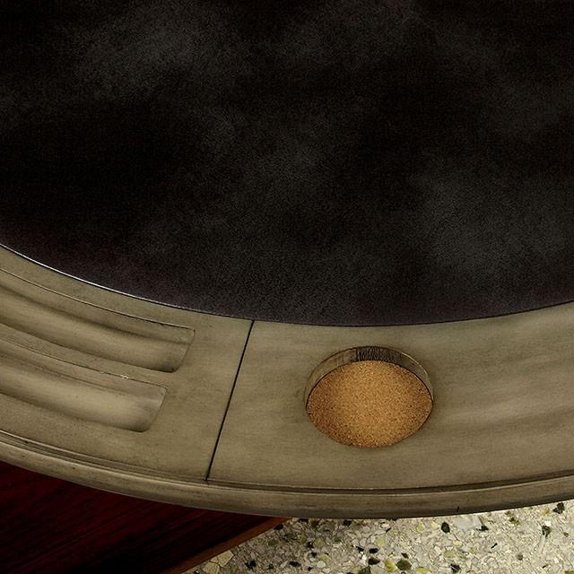 YELENA Gray Game Table - Olympia Furniture (Saint George, Utah)