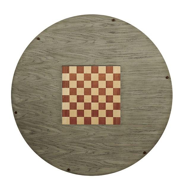 YELENA Gray Game Table - Olympia Furniture (Saint George, Utah)