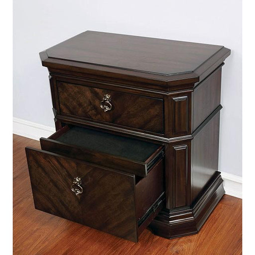 Calliope Espresso Night Stand - Olympia Furniture (Saint George, Utah)