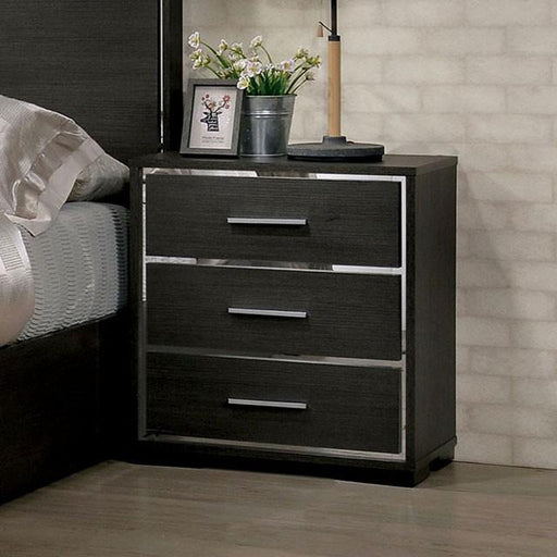 Camryn Warm Gray Night Stand - Olympia Furniture (Saint George, Utah)