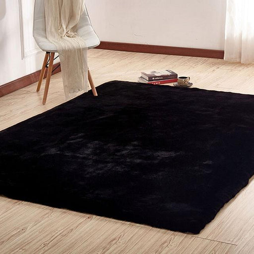 Caparica Black 5' X 7' Area Rug - Olympia Furniture (Saint George, Utah)