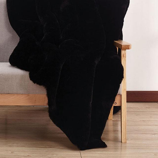 Caparica Black Throw, Black - Olympia Furniture (Saint George, Utah)