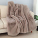 Caparica Blush Throw, Blush - Olympia Furniture (Saint George, Utah)