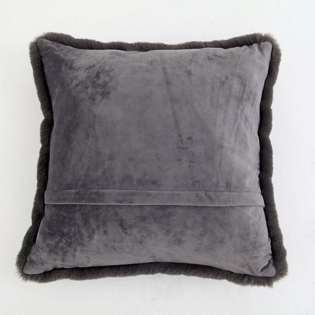 Caparica Charcoal 20" X 20" Pillow, Charcoal - Olympia Furniture (Saint George, Utah)
