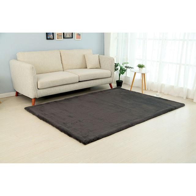 Caparica Charcoal 5' X 7' Area Rug - Olympia Furniture (Saint George, Utah)