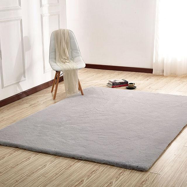 Caparica Silver 5' X 7' Area Rug - Olympia Furniture (Saint George, Utah)