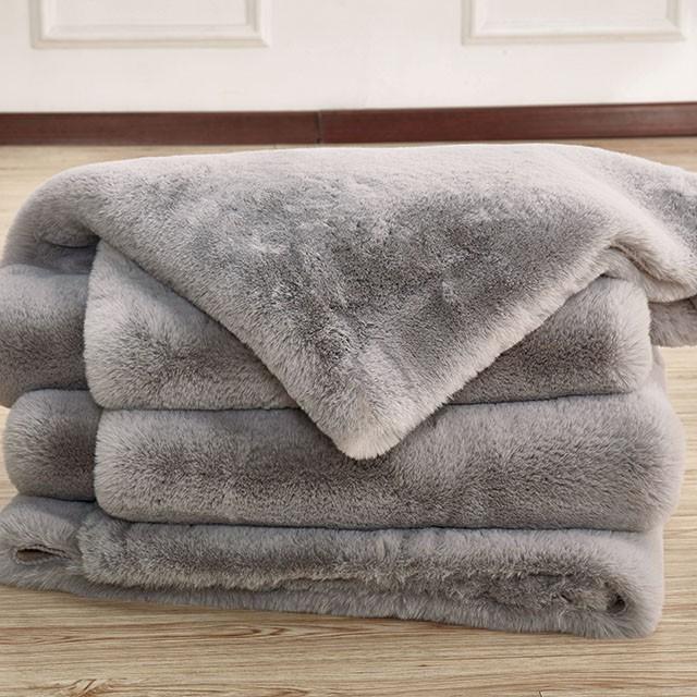 Caparica Silver 5' X 7' Area Rug - Olympia Furniture (Saint George, Utah)