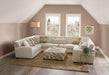 CARLETON Sectional, Ivory/Tan - Olympia Furniture (Saint George, Utah)
