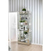 Carrollton Chrome Curio Cabinet - Olympia Furniture (Saint George, Utah)