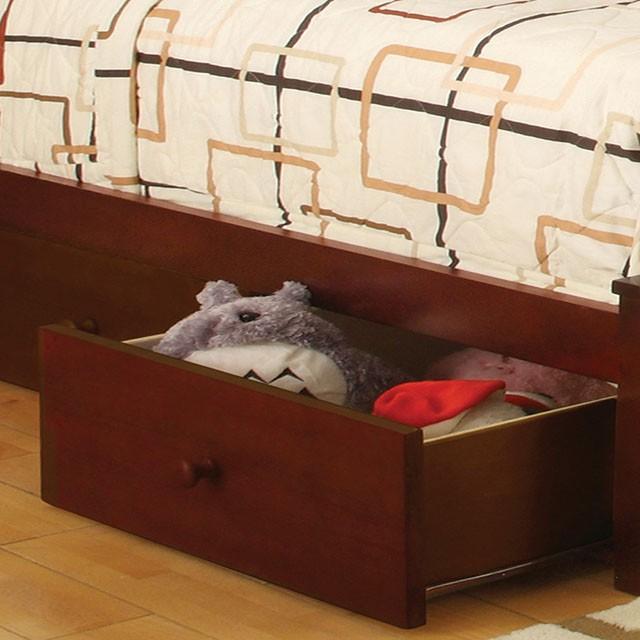 Carus Cherry Twin Bed - Olympia Furniture (Saint George, Utah)