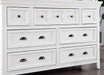 CASTILE Dresser, White - Olympia Furniture (Saint George, Utah)