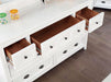 CASTILE Dresser, White - Olympia Furniture (Saint George, Utah)
