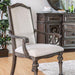 ARCADIA Rustic Natural Tone/ Ivory Arm Chair (2/CTN) - Olympia Furniture (Saint George, Utah)
