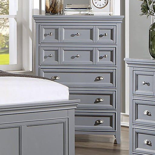 CASTLILE Chest, Gray - Olympia Furniture (Saint George, Utah)
