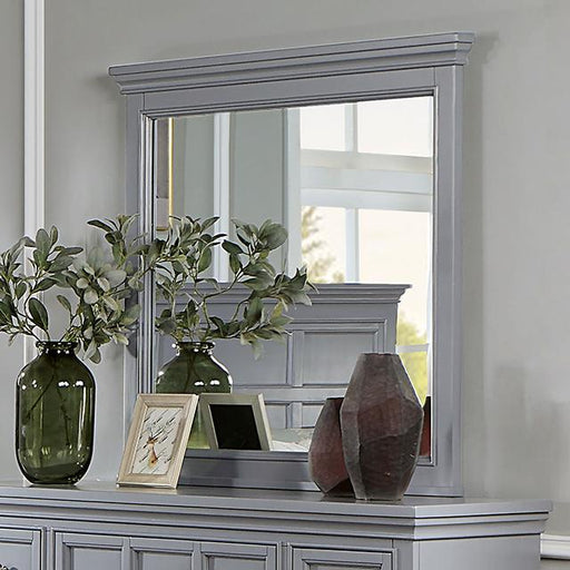 CASTLILE Mirror, Gray - Olympia Furniture (Saint George, Utah)