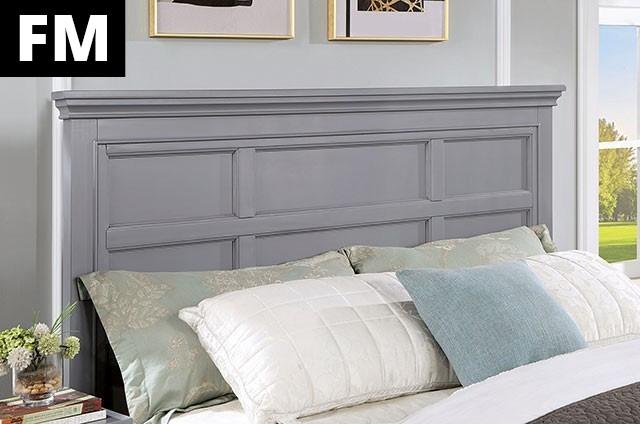 Castlile Bed Grey - Olympia Furniture (Saint George, Utah)