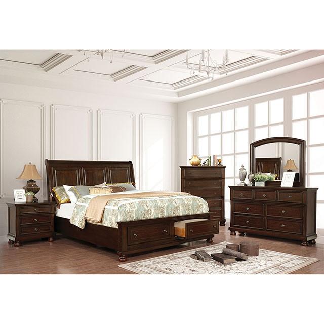 Castor Brown Cherry Mirror - Olympia Furniture (Saint George, Utah)