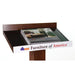 Catalia Dark Oak/Espresso Book Stand - Olympia Furniture (Saint George, Utah)