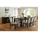 CATERINA Dining Table w/ 1 x 18" Leaf - Olympia Furniture (Saint George, Utah)