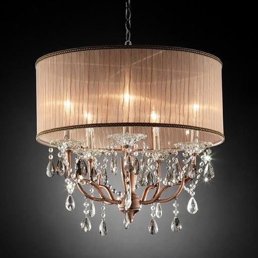 CECELIA Ceiling Lamp, Hanging Crystal - Olympia Furniture (Saint George, Utah)