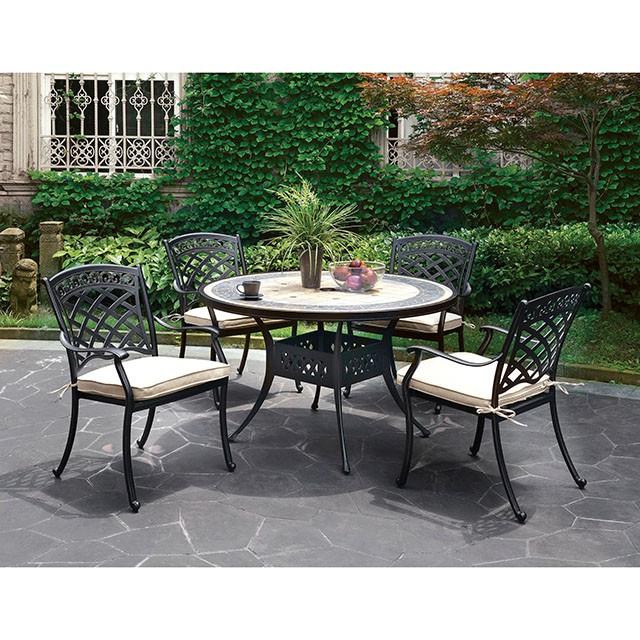 Charissa Round Patio Table - Olympia Furniture (Saint George, Utah)