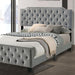 Charlize Bed Grey & Navy - Olympia Furniture (Saint George, Utah)