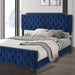 Charlize Bed Grey & Navy - Olympia Furniture (Saint George, Utah)