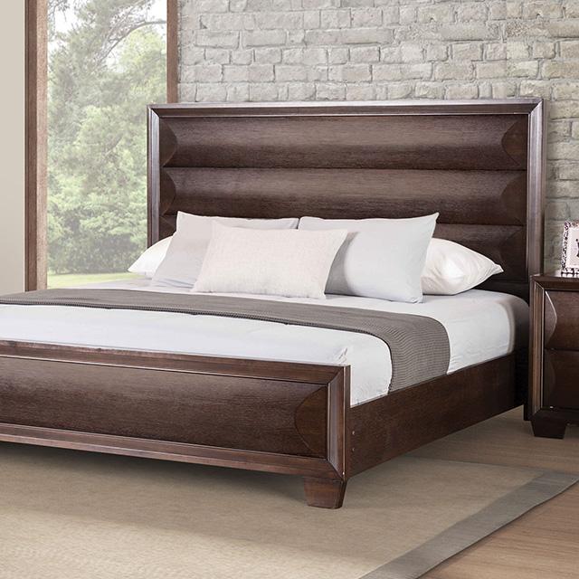 Chemnitz Bed Espresso & White - Olympia Furniture (Saint George, Utah)