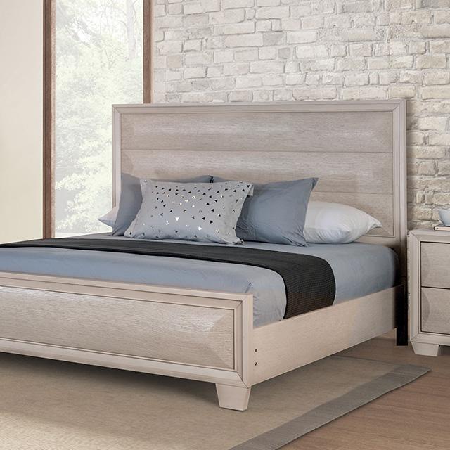 Chemnitz Bed Espresso & White - Olympia Furniture (Saint George, Utah)