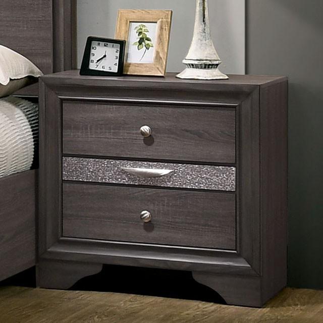Chrissy Gray Night Stand - Olympia Furniture (Saint George, Utah)