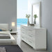 Christie Glossy White Dresser - Olympia Furniture (Saint George, Utah)