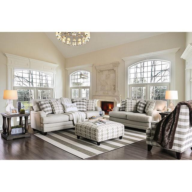 Christine Light Gray Chair - Olympia Furniture (Saint George, Utah)