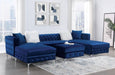 CIABATTONI Sectional, Navy - Olympia Furniture (Saint George, Utah)