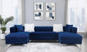 CIABATTONI Sectional, Navy - Olympia Furniture (Saint George, Utah)
