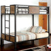 CLAPTON Black Twin/Twin Bunk Bed - Olympia Furniture (Saint George, Utah)