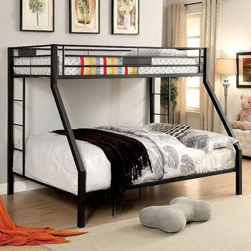 CLAREN Black Twin/Queen Bunk Bed - Olympia Furniture (Saint George, Utah)